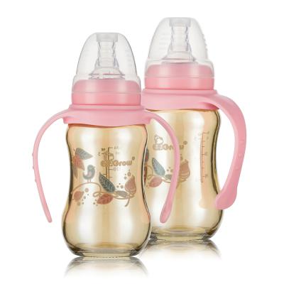 China Soft 2019 Glass Bestseller Standard Baby Filter Nanometer Neck Feeding Bottles for sale