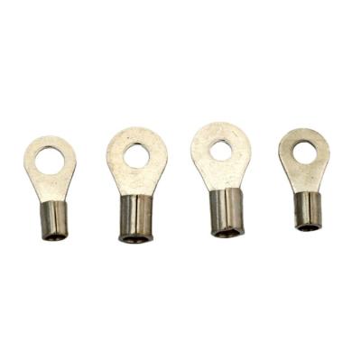 China Best Selling Wire Connecting Round Tube Rimp Female Brass Crimp Connector Insulated Terminal for sale