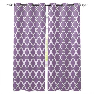 China Wholesale Direct Curtain Window Curtain Blackout Factory Morocco Ready Made Curtain Drapes Promotion for sale