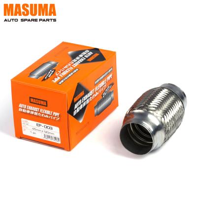 China EP-003 MASUMA Sistema de gases de escape de automóveis Tubos hidráulicos flexíveis para AE111L 4AFE 45x150 URJ201L Ideal à venda