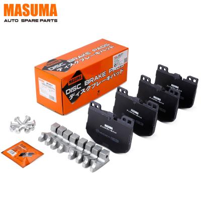 China MDB3869 2006-2009 MASUMA Frontbremsbelag Set D1867-9097 341168 für den Reparaturteil zu verkaufen