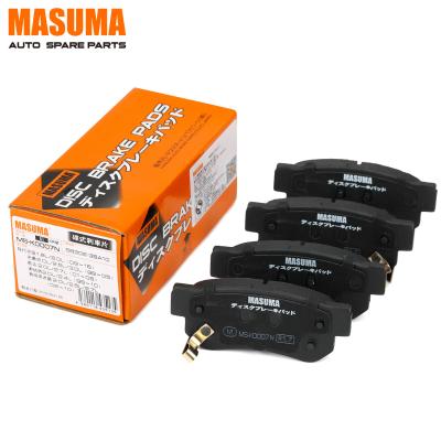 Cina Sistema di frenatura automatica MASUMA Pad di frenatura senza rumore 58302-38A10 per il modello di auto SONATA IV EF in vendita