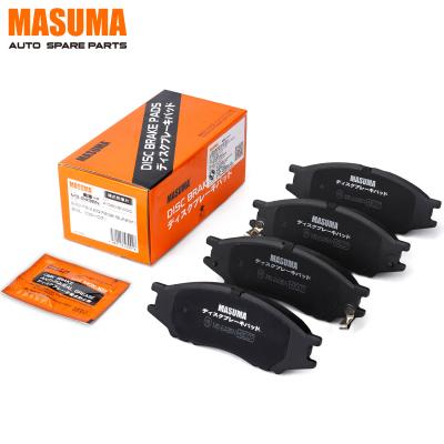 China MS-2435N MASUMA Auto Brake Systems Replacement Front Brake Pads 41060-6N000 ASV40L for sale