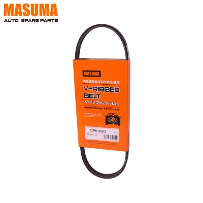 Chine 3PK-630 MASUMA NO. Pièces de transmission automatique Ceinture en caoutchouc PK pour TOYOTA CARINA à vendre