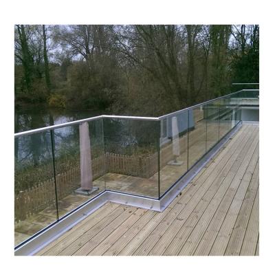 중국 Balcony Aluminum U Channel Glass Railing  Flooring AISI304/AISI316/AISI316L/AISI2205 판매용