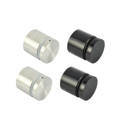 China China Glass Factory Black Standoffs Stainless Steel Side Mounted Glass Balustrade Clamp For Glass Balustrade Te koop