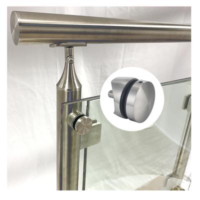 China China Frameless Balcony Handrail Stainless Steel Fixing Glass Railing Standoff Te koop