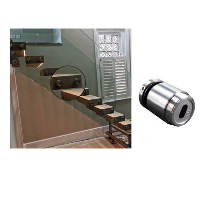 China UNIKIM Ajustable Glass Railing Standoffs 2'' diameter Stainless Steel Standoffs Te koop