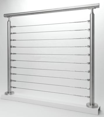 中国 Affordable Stainless Steel Cable Railing DIY Interior Cable Railing Systems For Decks 販売のため