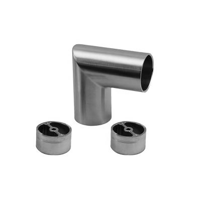 Κίνα 90 Degree Wooden Vertical Round Posts Handrail Connectors Railing Accessories προς πώληση