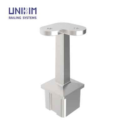 中国 Stainless Steel Square Handrail Bracket Square Tube Handrail Mounting Bracket, Square Handrail Fittings 販売のため