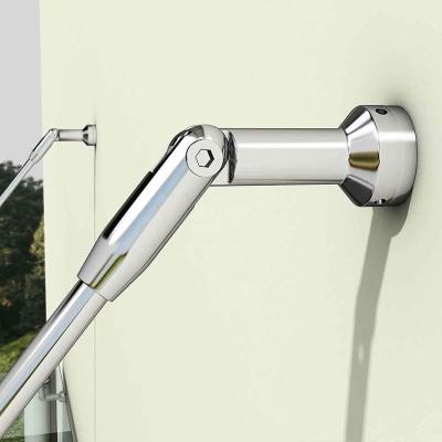 Cina Stainless Steel Canopy Fittings Glass Front Door Awning Fittings Connectors Brackets Canopy Fittings in vendita