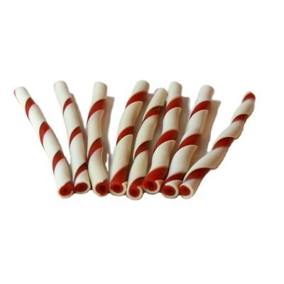 China Sustainable Christmas Stockings High Quality Natural Hot Sale All Pet Food Braid Sun Twisted Sticks Knotted Bones for sale