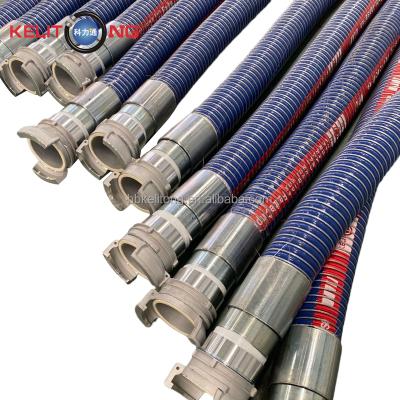 China High Temperature Resistance Lightweight Industrial Flexible Composite Hose For Ship Terminal Liquid Transport for sale