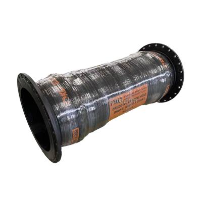 China High Abrasive Large Diameter Water Suction And Discharge Rubber Hose Pipe Mud Heavy Duty Flexible Dredging Hose for sale