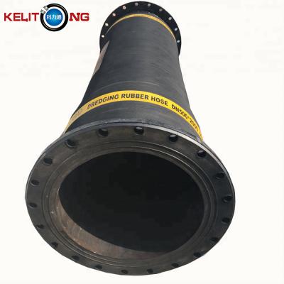 China High Slurry Discharge Abrasive Resistant Flexible Flexible Rubber Hose Abrasion Resistant Dredge Hose for sale