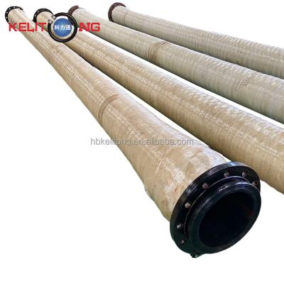 China 10 Bars Fiberglass Hose High Cable Water Cooled Insulation Fire Resistant Rubber Water Cooled Rubber Hose for sale