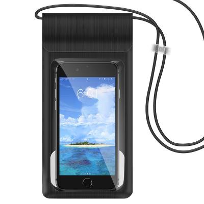 China Diving Waterproof Transparent Waterproof Mobile Phone Photography Swimming Bag Mobile Phone Cover for sale