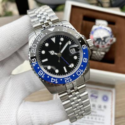 China Waterproof 2022 high quality luxury automatic mechanical men's watches wholesale price men's stainless steel watches for sale