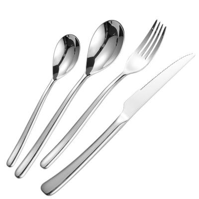 China Sustainable Guaranteed Quality Lunch Elegant Western Fork Spoon Cutlery Luxury Flatware Set for sale