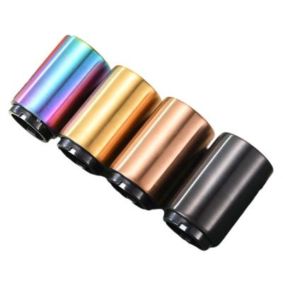 China Sustainable Various Durable Using Automatic Push Type Stainless Steel Sublimation Bottle Opener for sale