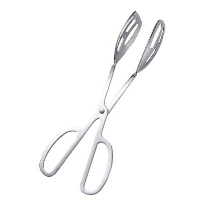 China Sustainable Wholesale Stainless Steel Bbq Kitchen Tongs With Cooking Tongs Set Of 2 Food Tongs for sale