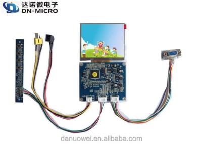 China Cheap Price CVBS And VGA Input LCD Display Connect Board For 3.5inch~5inch Monitor for sale