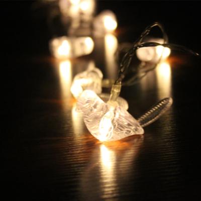 China Custom Stable Outdoor Patio Christmas Decoration Fairy String Lights With Remote Control for sale