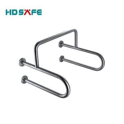 China SUS 304 Stainless Steel Toilet Safety Handicapped Grab Bar (sus316 grade be accepted) with Roller Holder SS304 Stainless Steel Bathroom Accessories Handrail Safe toilet paper for sale