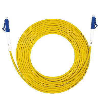 China FTTX Systems LC Connector Single Mode Fiber Jumper Single Core Patch Cord zu verkaufen