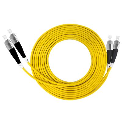 China FTTX systems fc dual core lc/apc-lc/apc singlemode optical fiber patch cord zu verkaufen