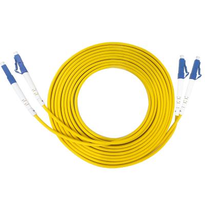 China FTTX systems hansun brand single mode dual fiber sc/apc-fc/apc patch cord for sale