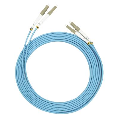 China FTTX Systems LC PC To LC PC Duplex 2.0mm PVC Multimode Fiber OM3 Optical Patchcord Cable (OFNR) zu verkaufen