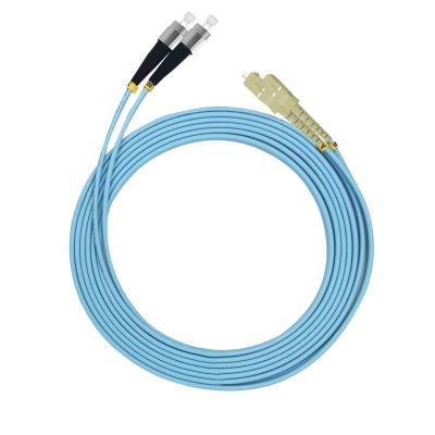 China FTTX Systems 10Gb / Gigabit LC-LC UPC Dual PC Duplex OM3 2.0 Optical Fiber Patch Cable zu verkaufen