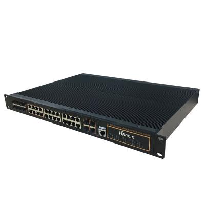 China Telecom Controlled Bracket Mounted Industrial eltectrical Combo 8 Gigabit SFP Switch Layer 3 zu verkaufen