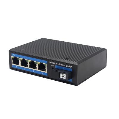 China Telecommunication good return 100Mbps 4 port rj45 industrial switch networking 1310nm 20km sc unmanaged zu verkaufen