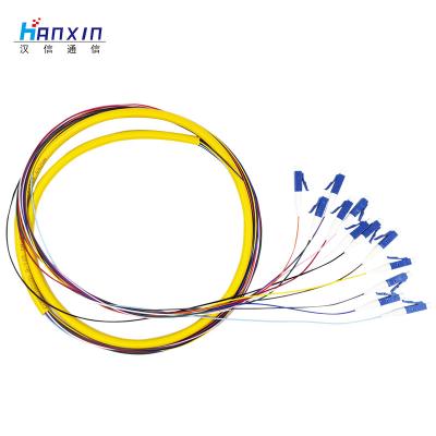 China FTTX 12 Network China Factory Price Fiber Optic Core LC SC SC Bundle Pigtail zu verkaufen