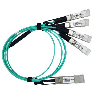 China 40g ethernet hanxin high speed 40g qsfp active optical cable SFP aoc fiber cable zu verkaufen