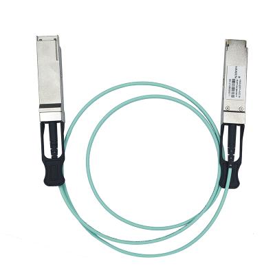 China Machine room HANXIN SFP COMPATIBLE 100g qsfp28 qsfp28 to aoc 1m for data center zu verkaufen