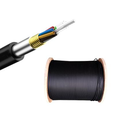 중국 Bestselling OEM Aerial Fiber Optic Cable FRP Aerial Force GYFTY 6 Core Long Distance/Outdoor 판매용