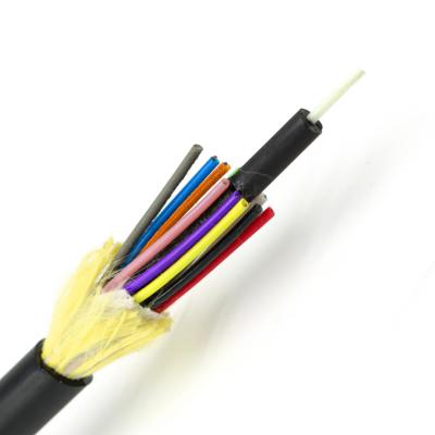 중국 Factory price outdoor LAN Duct Fiber Optic Cable 4 core G652D adss single mode fiber optic long distance cable 판매용