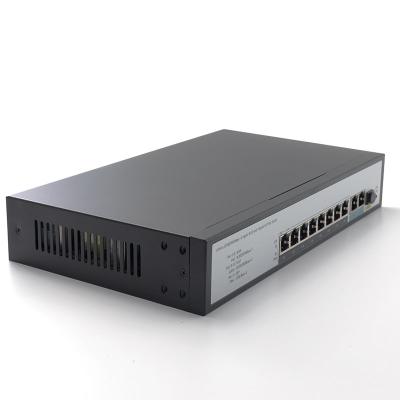 중국 FTTX 8 network HX308GP-2G1SFP outdoor industrial 8 ports 10/100/1000M poe switch 48V Ethernet network switch 판매용