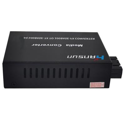 China FTTX Hs1302-Ssc-100 Network Factory Price Switch Media Converter 10/100 Netlink Media Converter Single Mode zu verkaufen