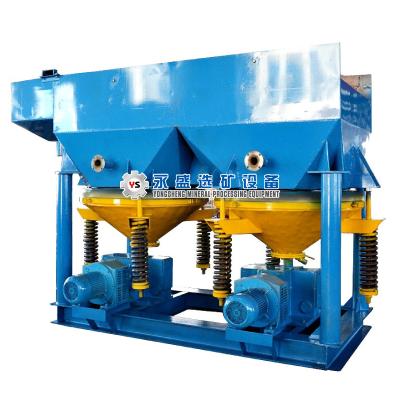 China Ore Double Motor Driving JT 5-2 Gravity Mineral Processing Ore Jig Separator Machine For Diamond,Gemstone for sale