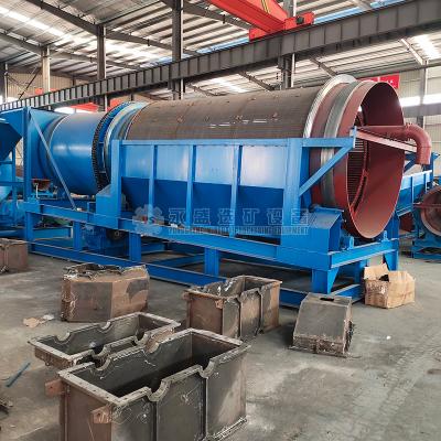 China Popular Small Gold Clay Africa Trommel Screen 200 tph alluvial gold mine washing plant for sale for sale