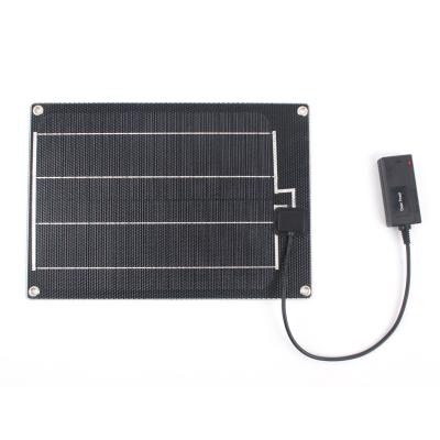 China Easy Installation 15W 3A 5V ETFE Solar Charging Panel, Outdoor Street Light Charging, Environmental Friendly Solar Power for sale