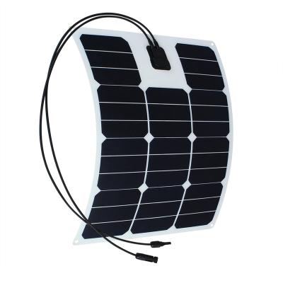 China Easy Installation 30W Solar Panel With USB Output Port , 12V Waterproof Solar Panel , Flexible Plate for sale