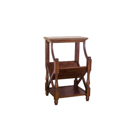 China Home / Office Furniture Foldable Floor Standing Wooden Log Rack for sale