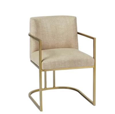 China Modern hot sale modern dining room dining chair with metal frame. for sale