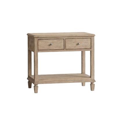 China OEM Vintage Bedroom Furniture Rustic Oak Nightstands Hotel Storage Solid Bedside Tables Hot-selling. for sale